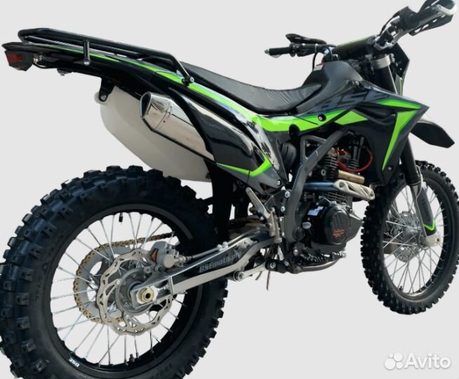 Эндуро / кроссовый мотоцикл BSE Z6 Neon Track (025