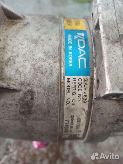 Компрессор кондиционера Aveo t250 F16D3