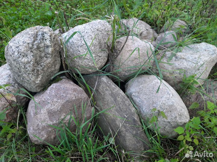 Ландшафтные валуны натуральные
