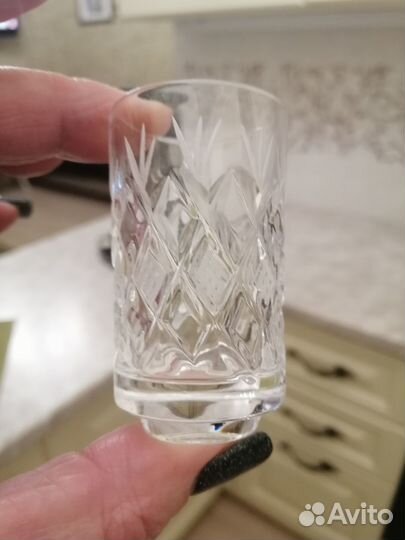 Хрустальные стопки Дятьковский завод