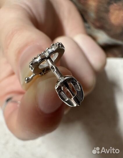 Серебряные серьги