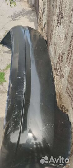 Задний бампер на volkswagen polo