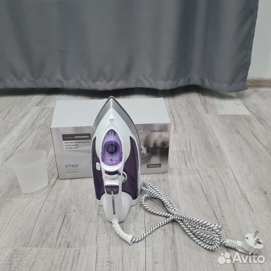 Утюг dexp новый