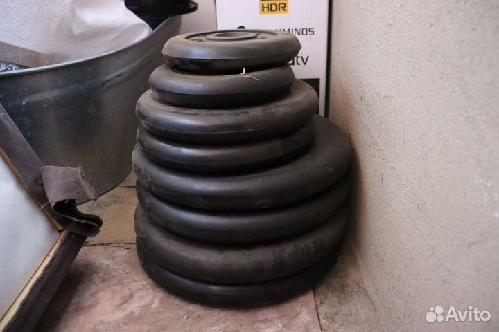 Продам гантели