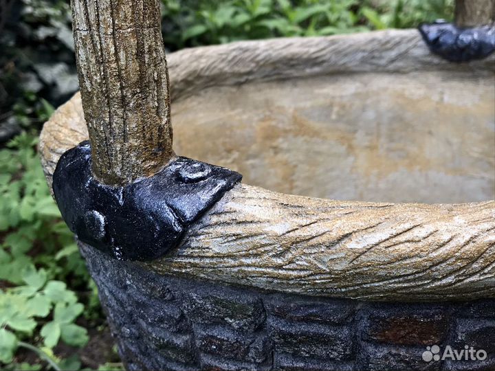 Вазон из бетона