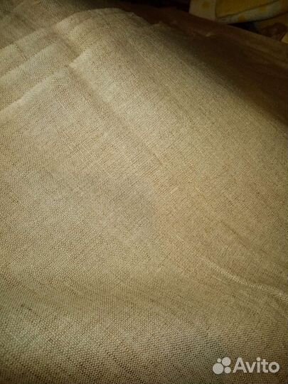 Отрез ткани. Лён. Холст СССР