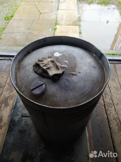 Бочка алюминиевая б/у