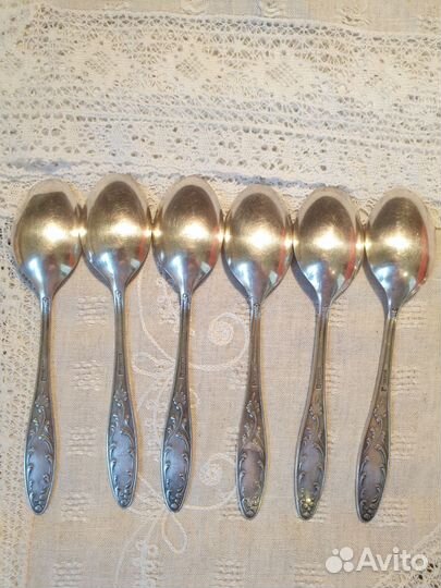 Ложка вилки мельхиор СССР