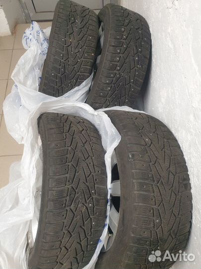 Колеса в сборе r16 зимние mercedes