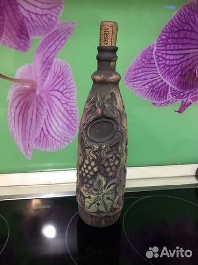 Бутылка грузинская Виноградная лоза