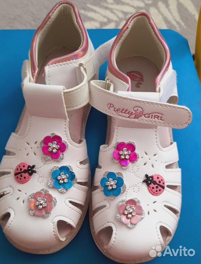 Сандалии для девочки 32 размер