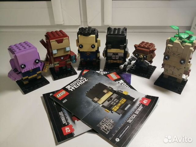 Lego BrickHeadz Marvel DC