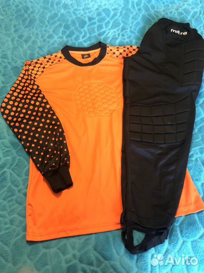 Форма вратарская детская 10 лет оранжевая