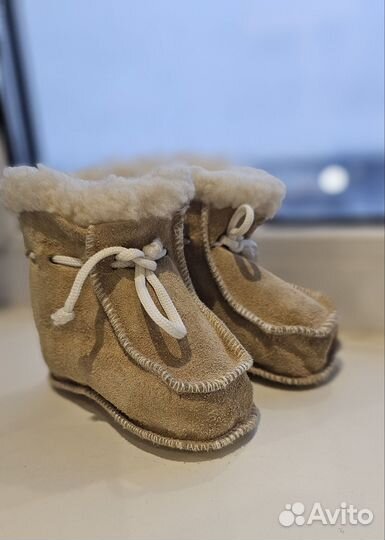 Пинетки зимние на овчине