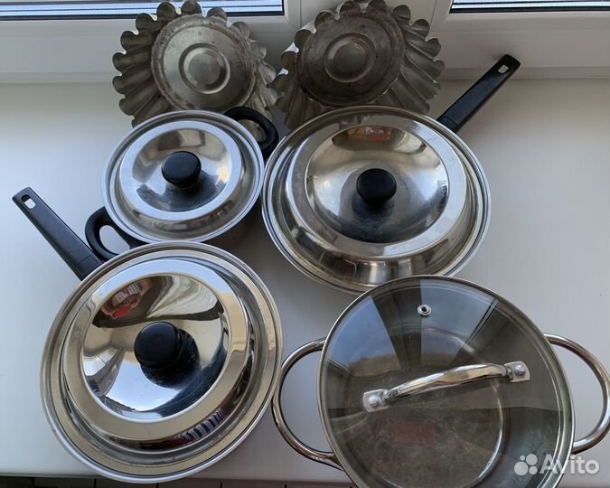 Кастрюли из нержавейки