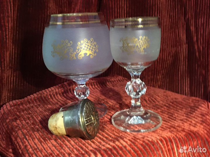 Crystalex Bohemia полный комлект по 6 шт б/у