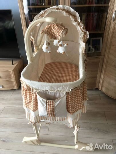 Детская люлька колыбель электрическая