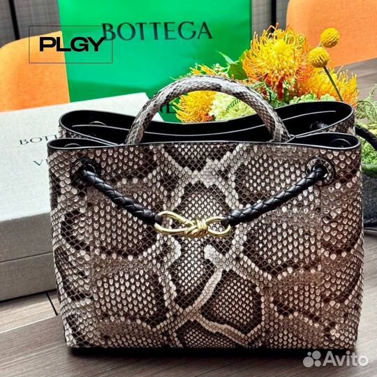 Кожа питона Bottega Veneta Andiamo Сумка