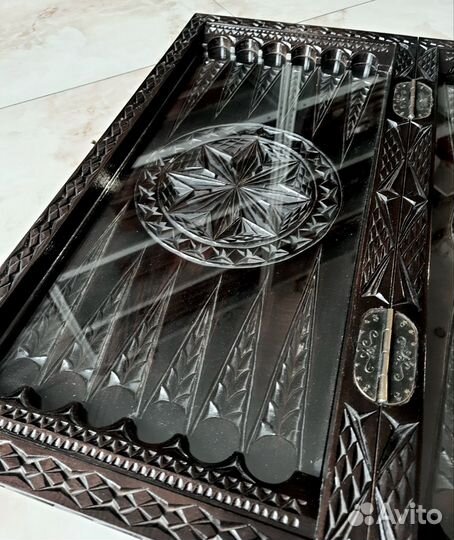 Нарды с двойной резьбой