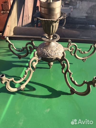 Основание люстры латунь СССР