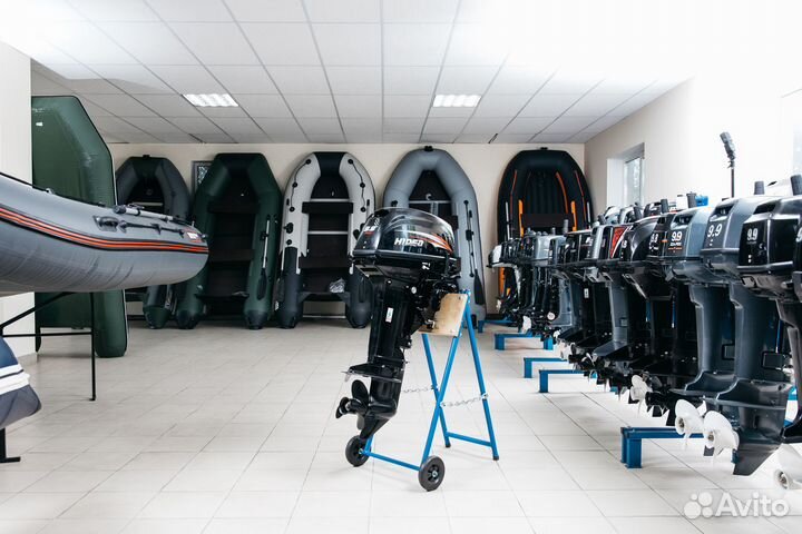 Лодочный мотор hidea HD9.9FHS PRO Витрина