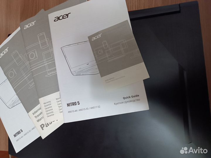 Игровой Acer Nitro 5 i5-10300H/16Gb/GTX 1650Ti/SSD