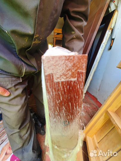 Двери (5 шт.) шпон красное дерево Испания бу