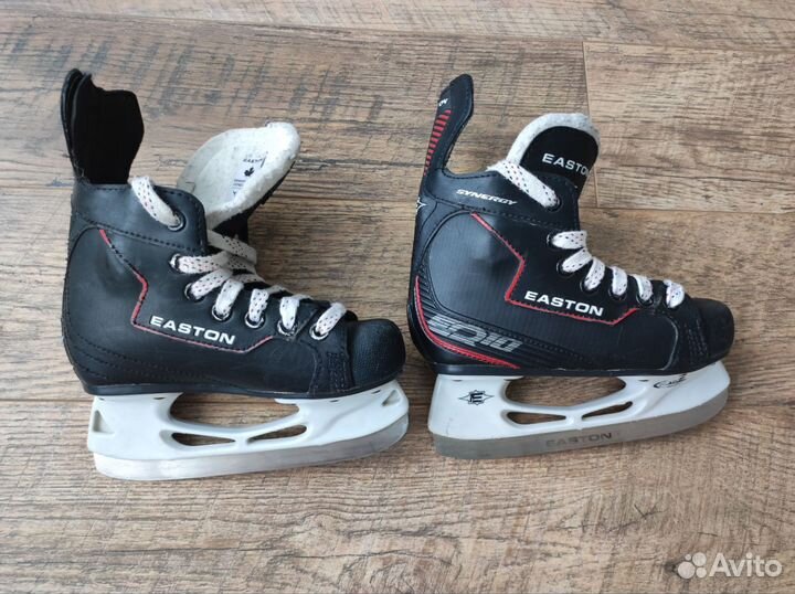 Коньки хоккейные детские easton 31.5 размер