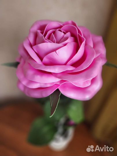 Светильник из изолона/ роза в горшке