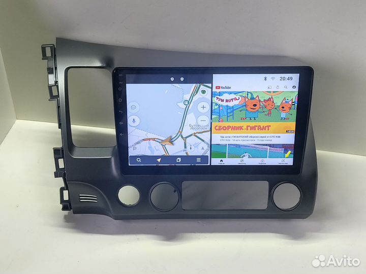 Магнитола Honda Civic 4D, 2006-2012. Android