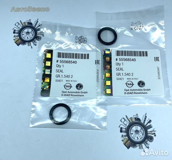 Уплотнительное кольцо маслоохладителя Опель A14NET