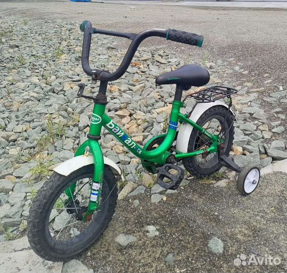 Детский велосипед 4-х колесный