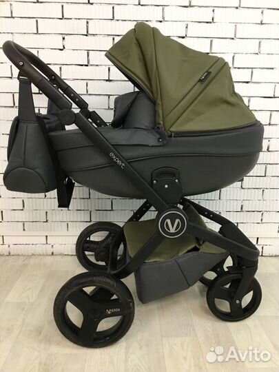 Коляска verdi 3/1 эко-кожа
