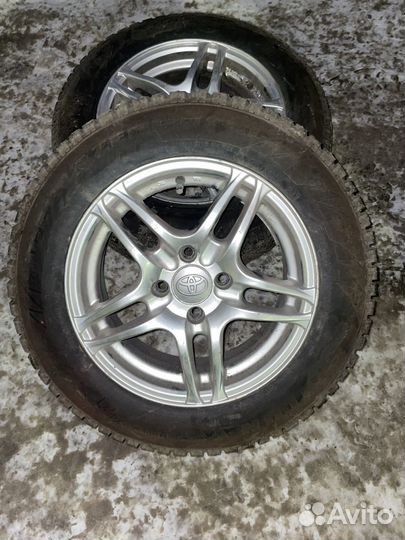 Литые диски r14на зимней резине