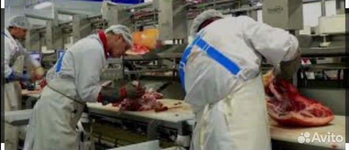Обвальщик мяса вахта