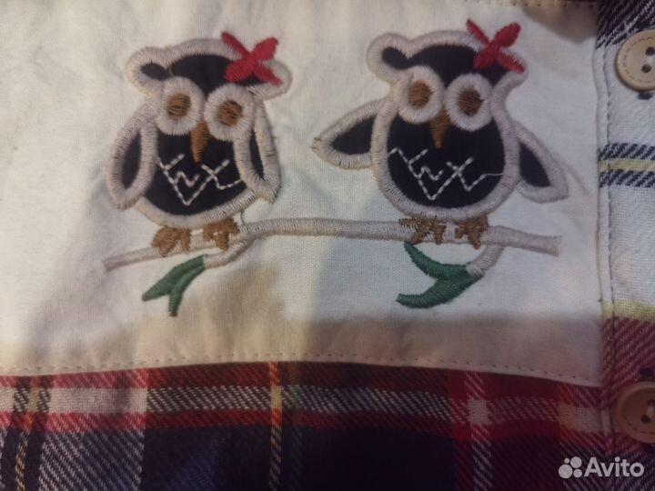 Рубашка дизайнерская с вышивкой