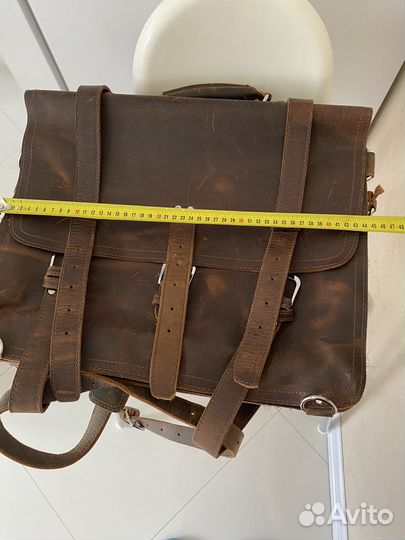 Кожаный портфель