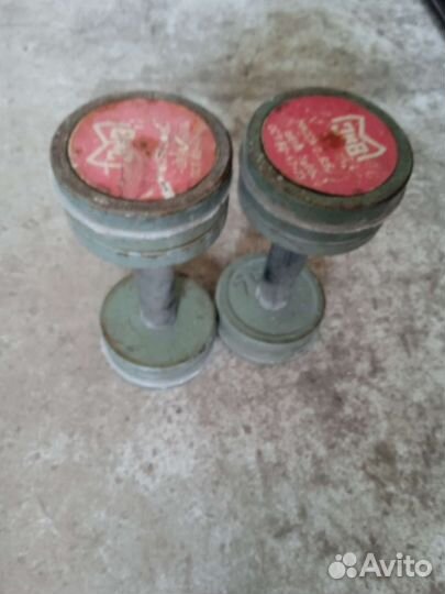 Гантели разборные СССР