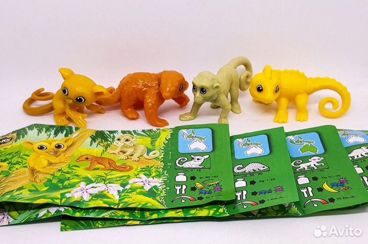 Хвостатые животные натюнс единички и серия