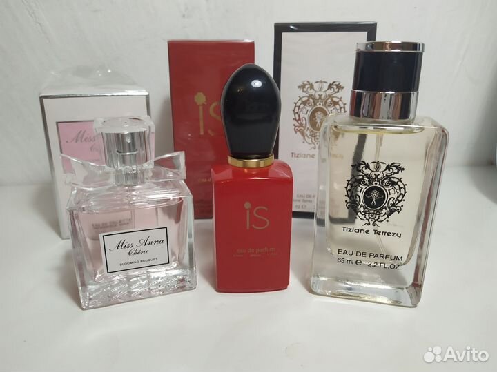 Набор 3 шт пакетом духи