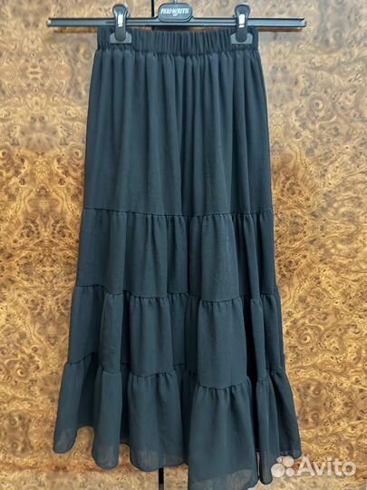 Юбка шифоновая