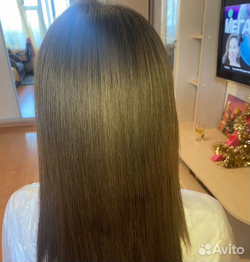 Кератин ботокс волос