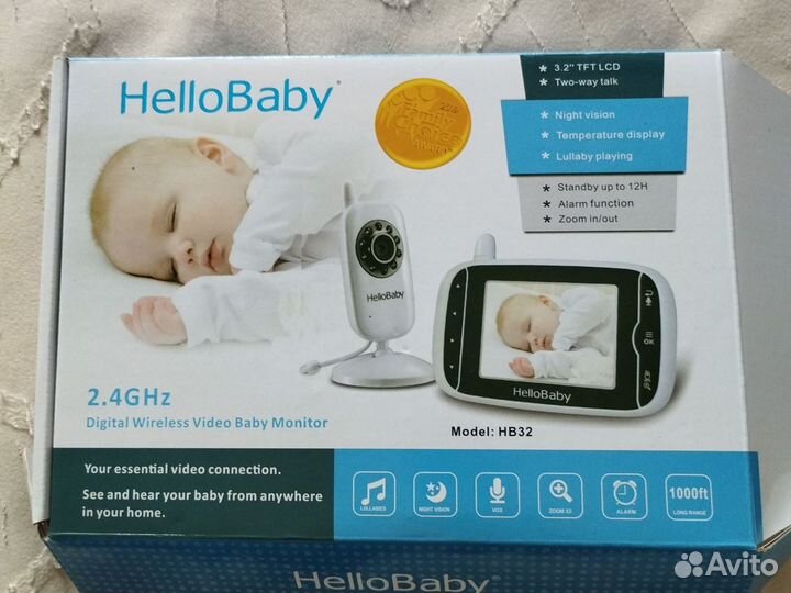 Видеоняня HelloBaby hb32