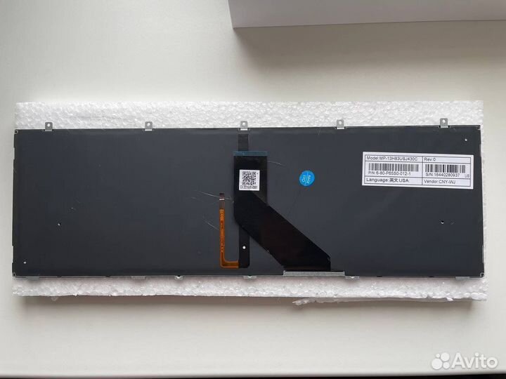 Клавиатура для ноутбука с подсветкой MP-13H83USJ43