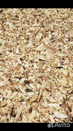 Щепа для мульчирования. Декоративная щепа