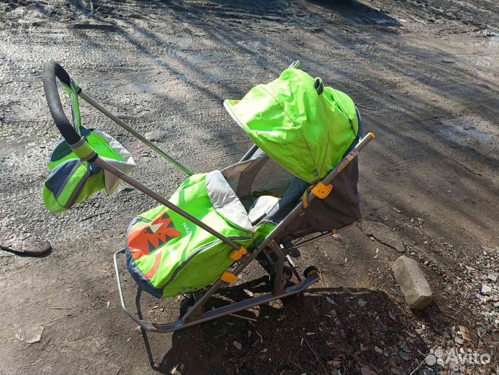 Коляска санки