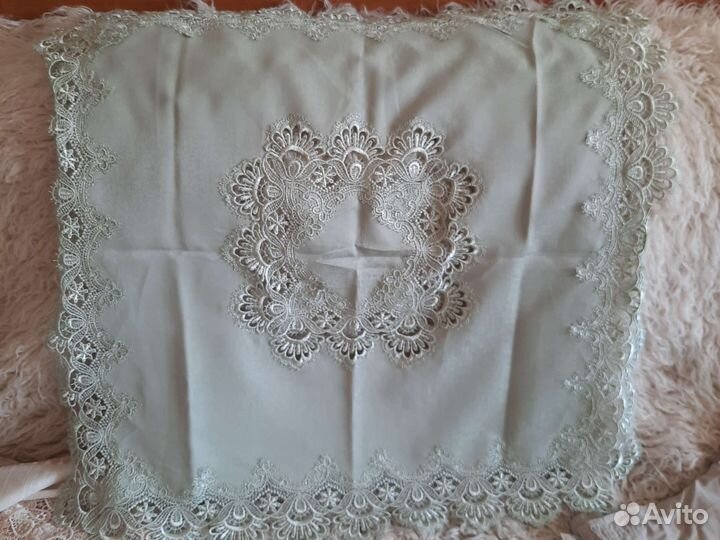 Старинная скатерть.Франция.Винтаж. 83*80.х/б