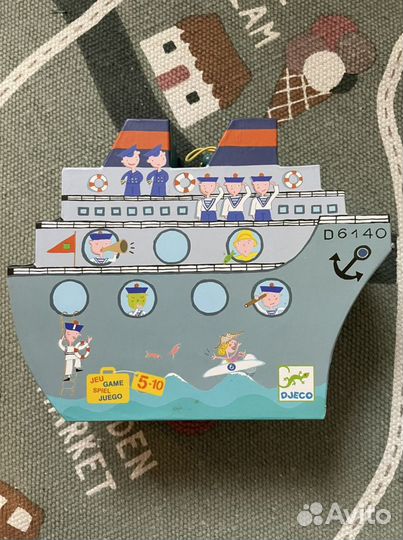 Морской бой Djeco