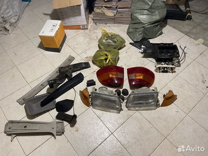 Opel Astra F Седан салон и запчасти