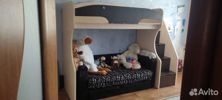 Двухъярусная кровать бу